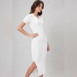 MOTF Slim Ribbed Sweater Dress Size Small